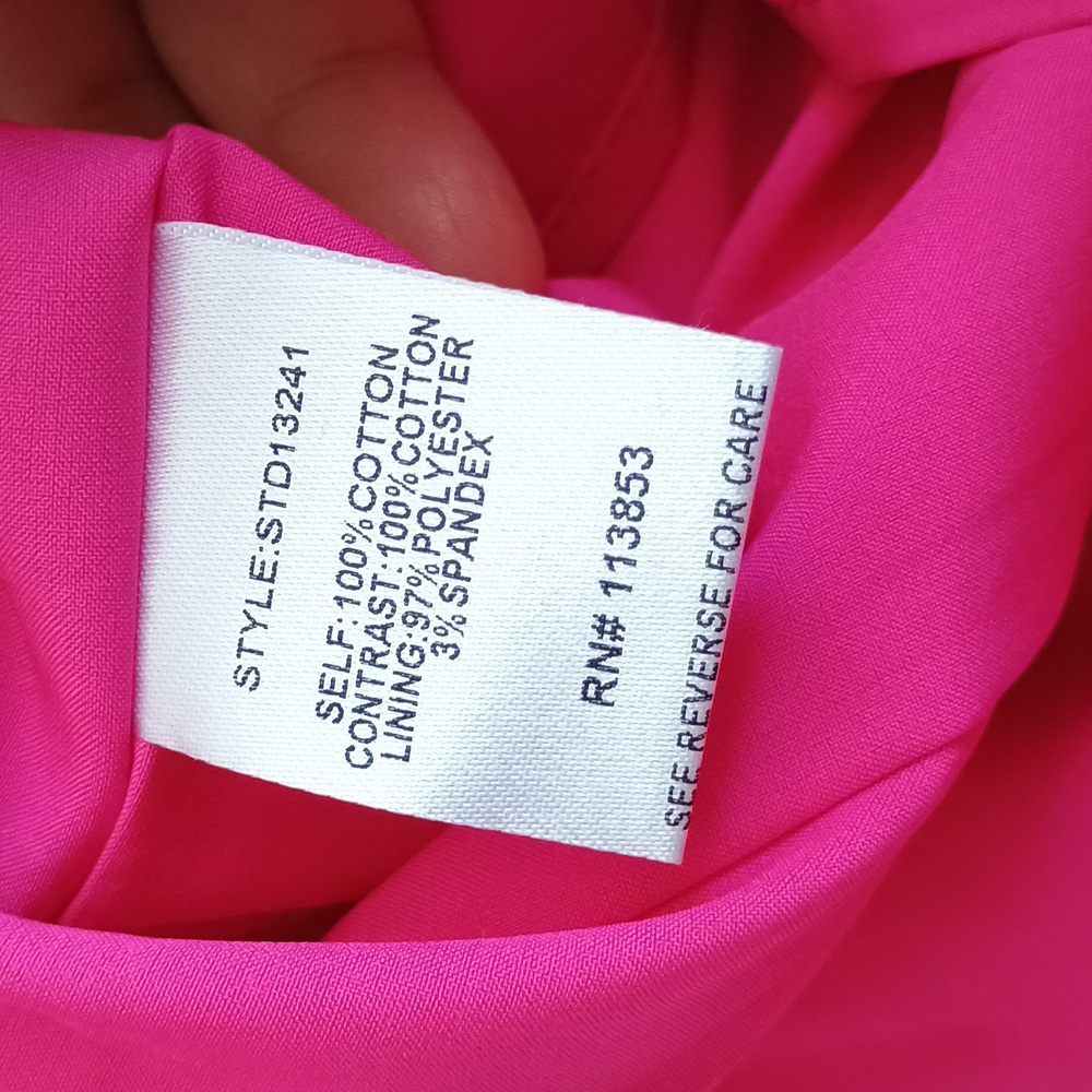 Barbie Princess Party Festival Maternity Summer Baby Shower Hot Pink Maxi Dress - Picture 6 of 9